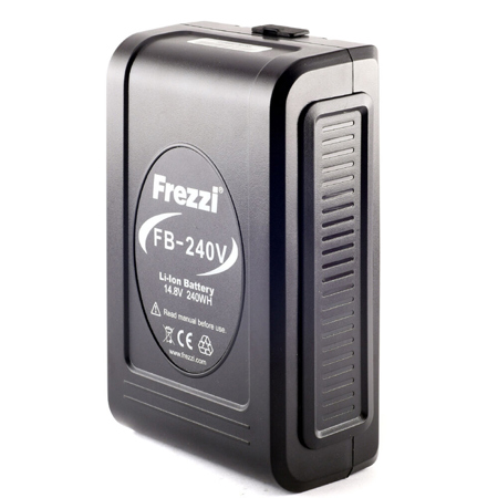 Frezzi FB-240V 14.8V 240Wh Lithium-Ion Battery w/USB and Power Tap Ports,V-Mount