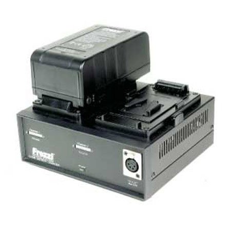 Frezzi FLC-2V Dual Lithium-Ion Charger & AC Power Supply f/V-Lock Battery Mount