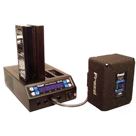 Frezzi M2100A Four Channel Fast Charger / Discharger / Analyzer and 70 watt Power Supply for BP-90 and Brick Video Batteries