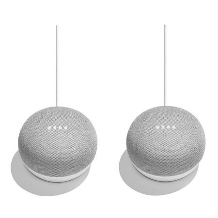 Google 2 Pack Home Mini, Chalk