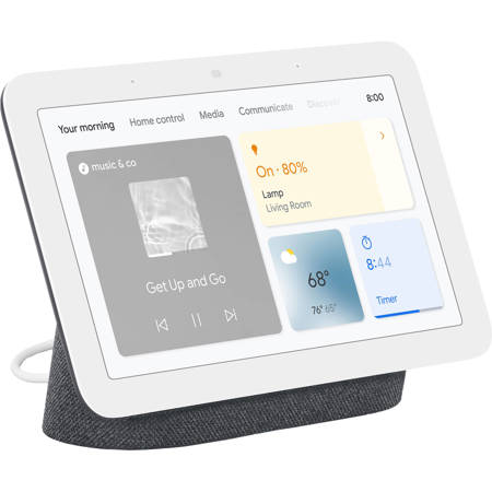Google Nest Hub 2nd Generation Smart Display, Charcoal
