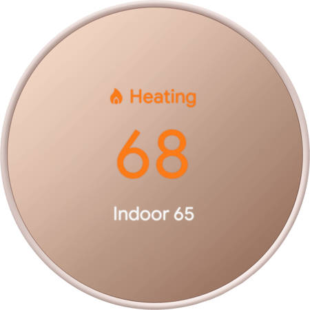 Google Nest Thermostat, Sand