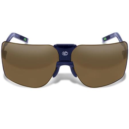 Gargoyles 85'S Shield Sunglasses, Black Frame, Brown/Bronze Lens