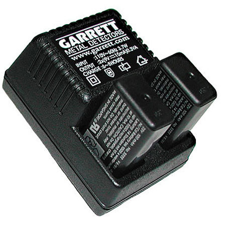Garrett Rechargeable Battery Kit, 2 Ni-MH Battery and 220V Charger