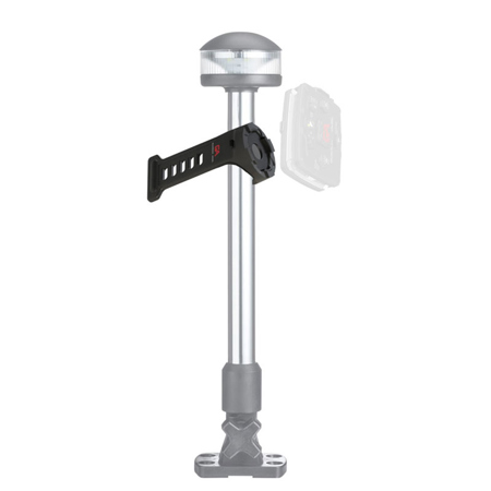 Guardian Angel Magnetic Bike/Rail Rubber Strap Mount for Elite and Micro Lights