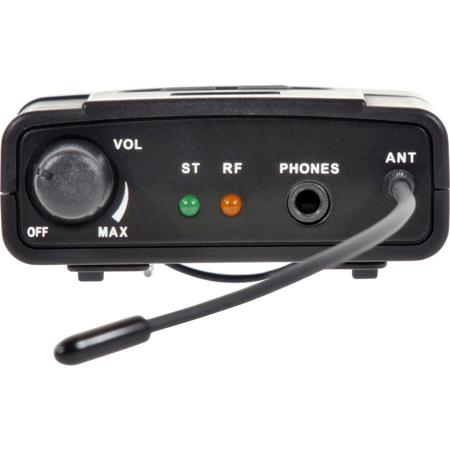 Galaxy Audio AS-950R Bodypack Receiver for Wireless Personal Monitor, 518-542MHz