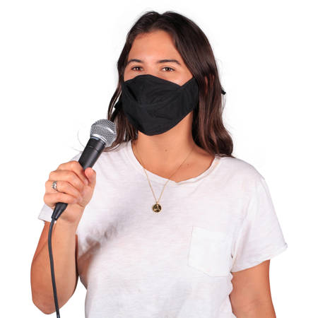 Gator Cases Aerosol Triple-Layered Filtering Singer Mask, Small