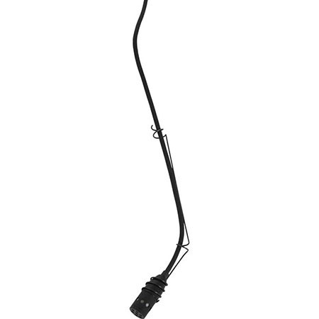 Galaxy Audio CH-CC215 Cardioid Condenser Hanging Choir Mic with 30' Cable, Black