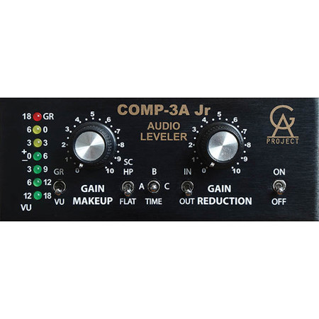 Golden Age Project COMP-3A Jr 1-Channel Vintage Style Tube Compressor/Leveler