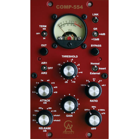 Golden Age Project COMP-554 1-Ch Vintage Style Tube Compressor for 500 Format