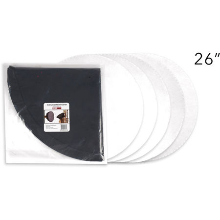 Gator Cases 26" Merv 13 Replacement Filter for Wind Instrument Bell Cover,5-Pack