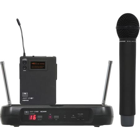 Galaxy Audio ECMR/HH52 16-Channel Wireless Handheld System, D/584-607MHz