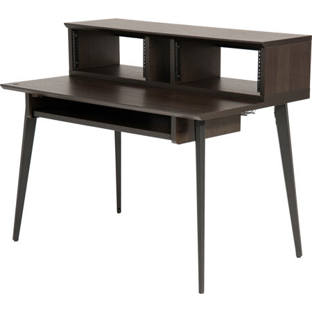 Gator Cases Elite Series Main Desk, Dark Walnut Brown