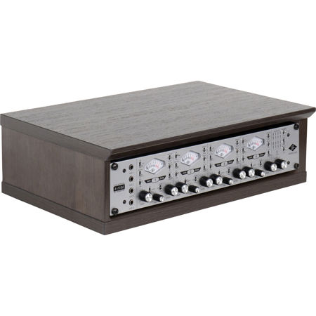 Gator Cases Elite Series Desktop 2U Studio Rack, Dark Walnut Brown