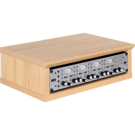 Gator Cases Elite Series Desktop 2U Studio Rack, Natural Maple Matte