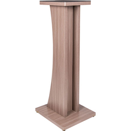 Gator Cases Elite Series Floor Standing Studio Monitor Stand, Driftwood Gray