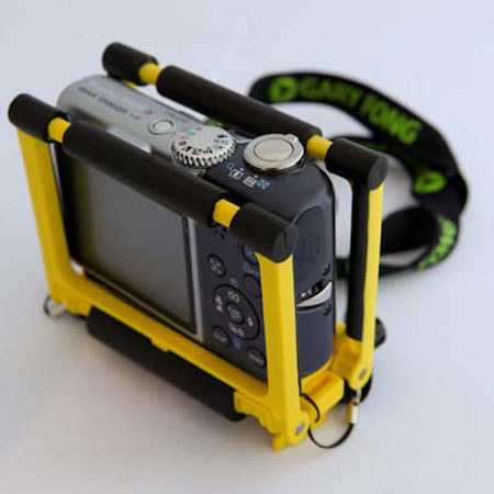 Gary Fong Flip-Cage for Cameras, Sunshine Yellow