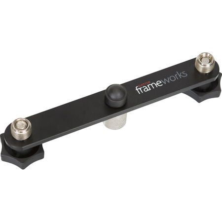 Gator Cases Stereo Microphone Mount Adapter Bar for 1-2 Microphones