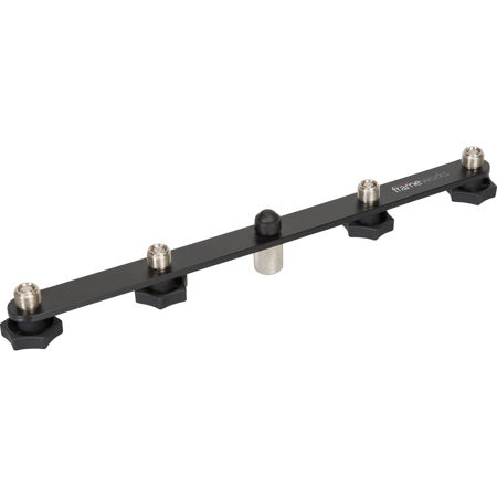 Gator Cases Stereo Microphone Mount Adapter Bar for 1-4 Microphones