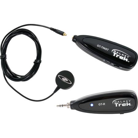 Galaxy Audio GT-INST-1 2.4GHz Mini Wireless Instrument Pickup System with Contact Mic
