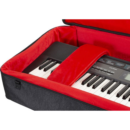 Gator Cases Transit Series Protective Gig Bag for 61-Note Keyboards, Black