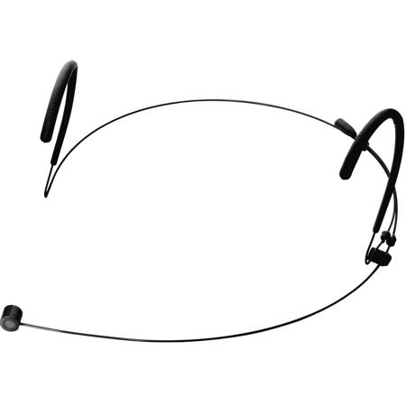 Galaxy Audio HSM8 Dual-Ear Unidirectional Headset Microphone with 4x Sennheiser Cables, Black