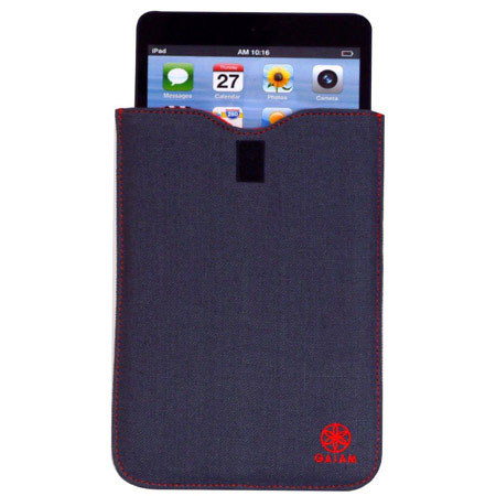 Gaiam Simple Sleeve for iPad Mini, Dark Gray