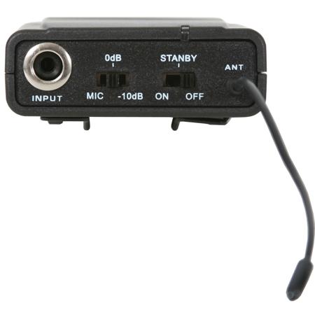 Galaxy Audio MBP38 Wireless Bodypack Transmitter, Frequency Range N: 518-542MHz