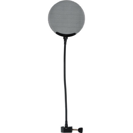 Gator Cases Metal Screen Pop Filter with 12.4" Flexible Gooseneck