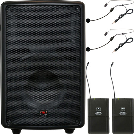Galaxy Audio TQ8-24SSN Traveler Quest 8 Battery Powered PA Speaker System