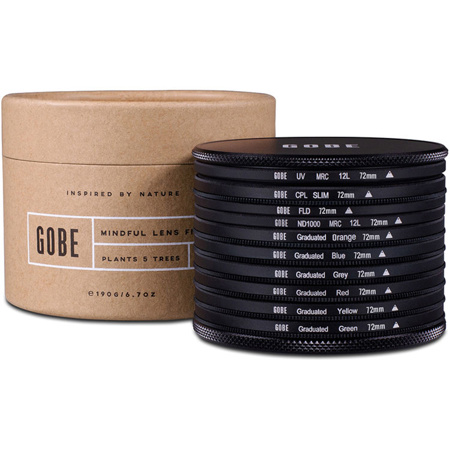 Gobe The Collection 1Peak 72mm Japan Optics 12-Layer MRC 10-Piece Filter Kit