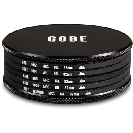 Gobe 2Peak 82mm 16-Layer ND Filter Kit, Includes ND2/ND4/ND8/ND64/ND1000 Filter