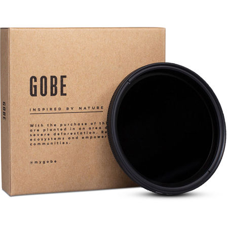 Gobe 2Peak 58mm Japan Optics 8-Layer MRC 0.3-2.6 (1-8.6 Stop) Variable ND Filter
