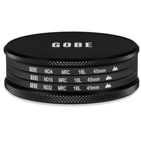 Gobe 49mm 16-Layer MRC Neutral Density Filter Kit, Includes ND4/ND16/ND32 Filter