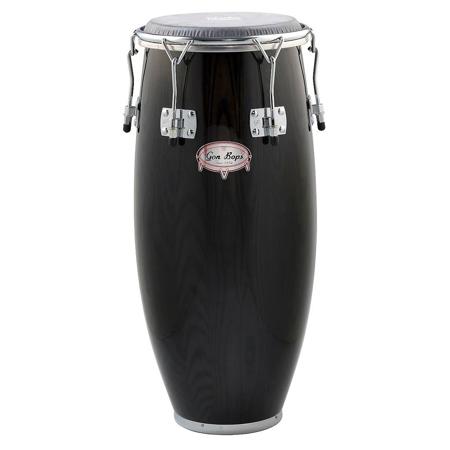 Gon Bops 10.75" Alex Acuna Special Edition Quinto, Ebony Lacquer