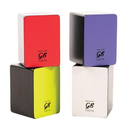 Gon Bops Fiesta Mini Color Cajon Shakers, 4-Pack