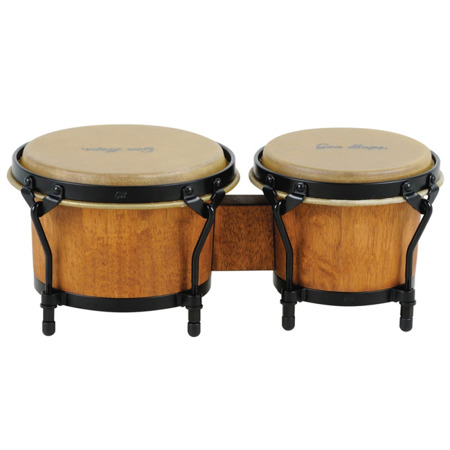 Gon Bops 7" and 8.5" Mariano Bongo, Natural Lacquer