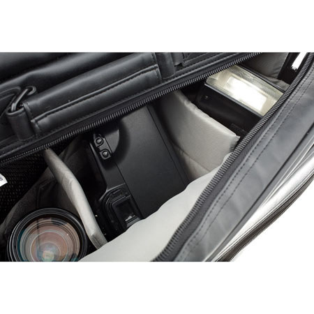 Adorama Officers Camera and Notebook System Bag, Black