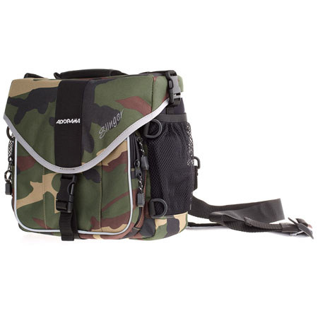 Adorama Slinger Bag, Single Strap, Camouflage