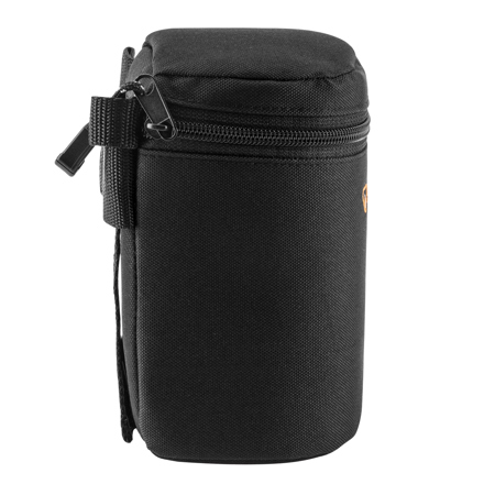Slinger Soft Lens Case Medium, 6.5" High x 86mm Diameter, Black.