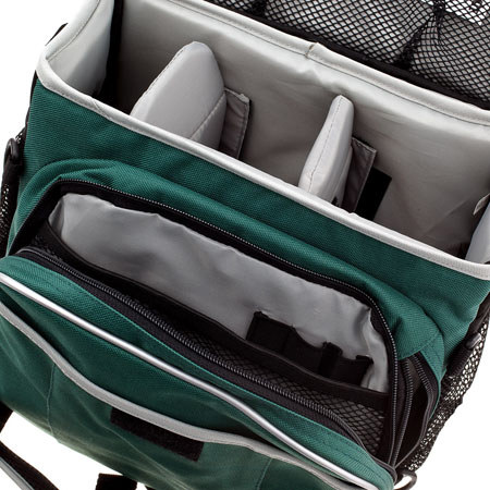 Adorama Slinger Bag, Single Strap Backpack, Green