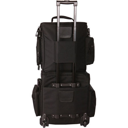 Gator Cases DJ Bag and Cart Combo for 70 LPs and Interface