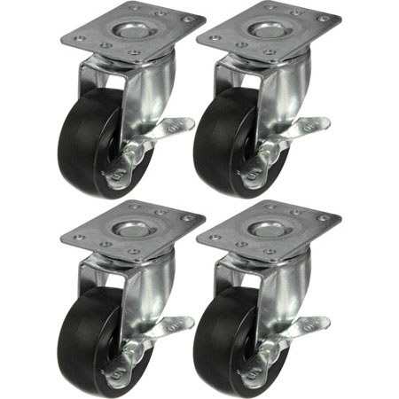 Gator Cases GE-FS-KITCST25 2.5" Heavy-duty Caster Kit