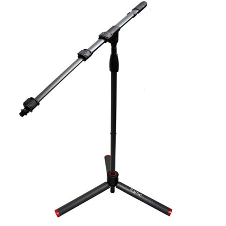 Gator Cases Frameworks ID Series Adjustable Tripod Style Mic Stand with Telescoping Boom