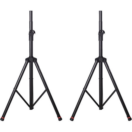 Gator Cases GFW-SPK-2000 Deluxe Aluminum Speaker Stand - Set of Two with Bag