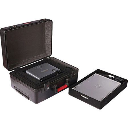 Gator Cases GAV-LTOFFICETSA ATA Molded Polyethylene Laptop and Projector Case