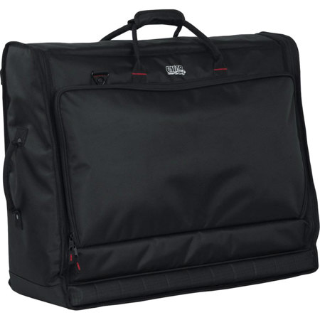 Gator Cases Padded Nylon Carry Bag for Large Format Mixers, 26x21x8.5"