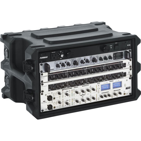 Gator Cases Pro-Series Molded Mil-Grade PE Rack Case, 6U, 13" Deep