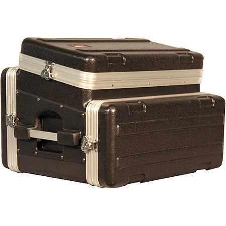Gator Cases GRC-6X4 Slant Top Console Rack Case, 6U Top, 4U Bottom GRC-6X4
