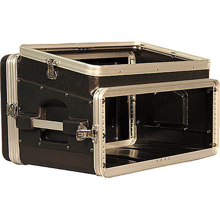 Gator Cases GRC-6X4 Slant Top Console Rack Case, 6U Top, 4U Bottom